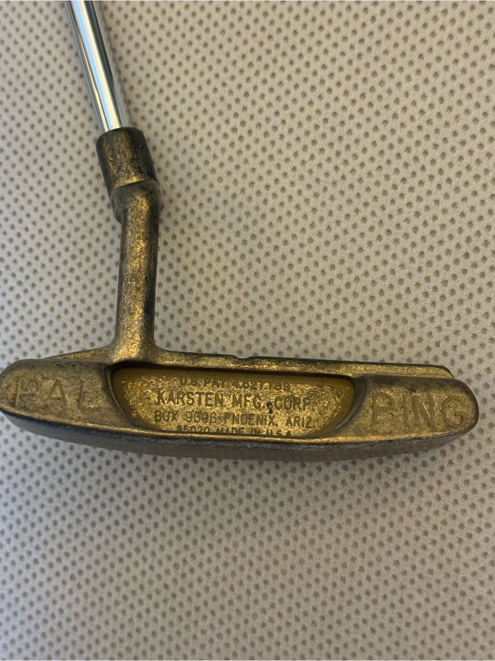 Vintage Ping Pal putter Karsten MFG right handed price is firm